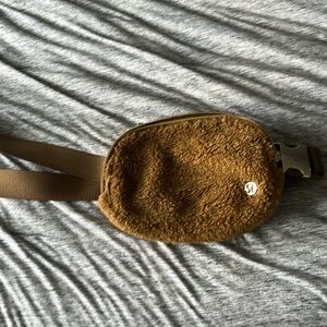 Lulu Lemon Brown Belt Bag
